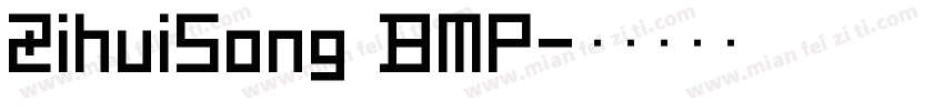ZihuiSong   BMP字体转换